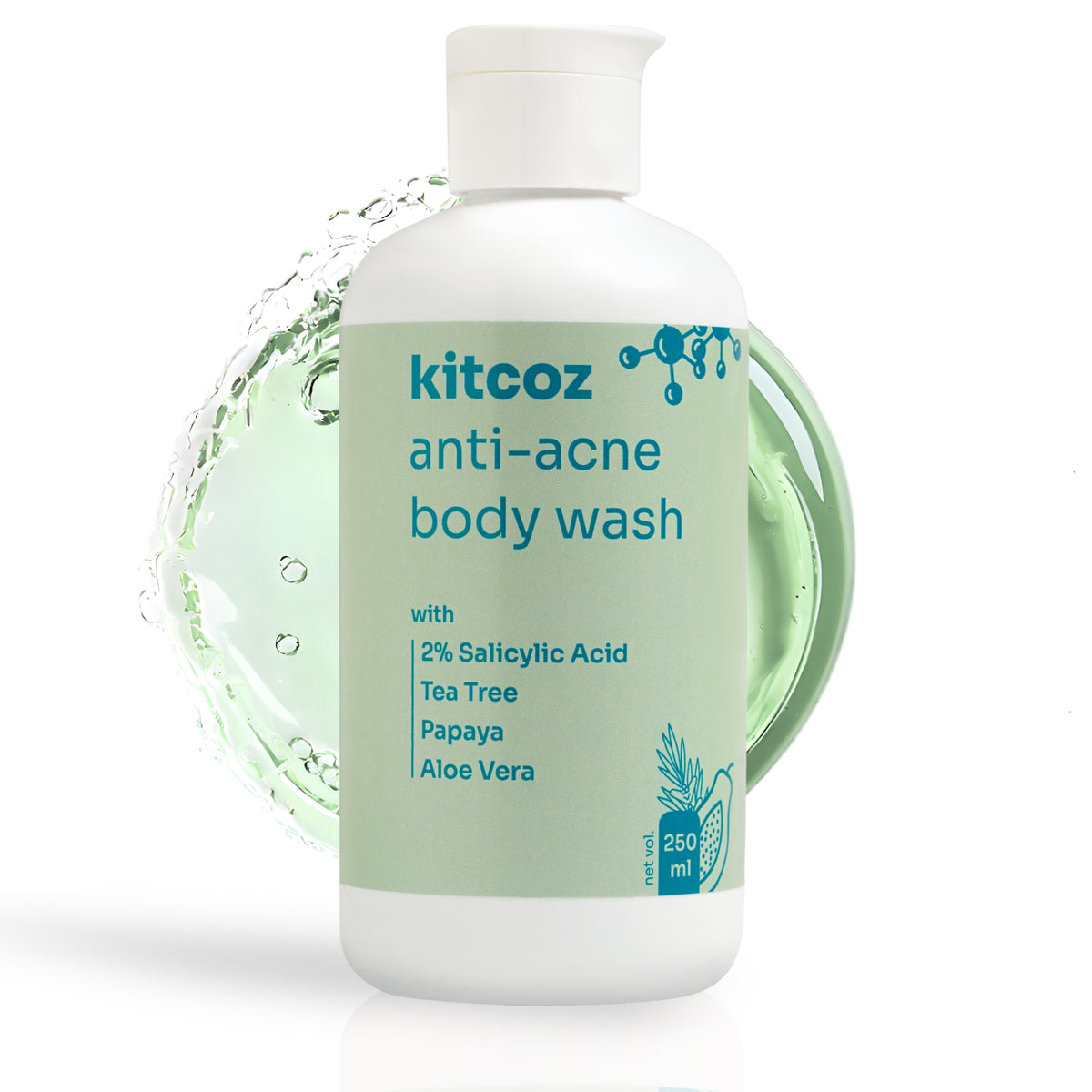 Anti Acne Exfoliating Body Wash (250ml)