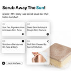 2% Kojic Detan Scrub Soap (100g/Soap)