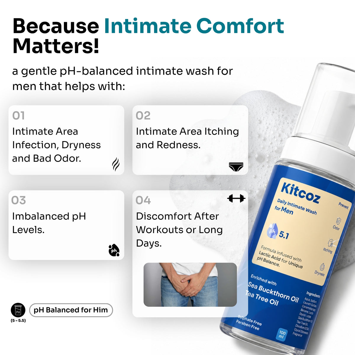 Intimate Wash for Men (150ml)