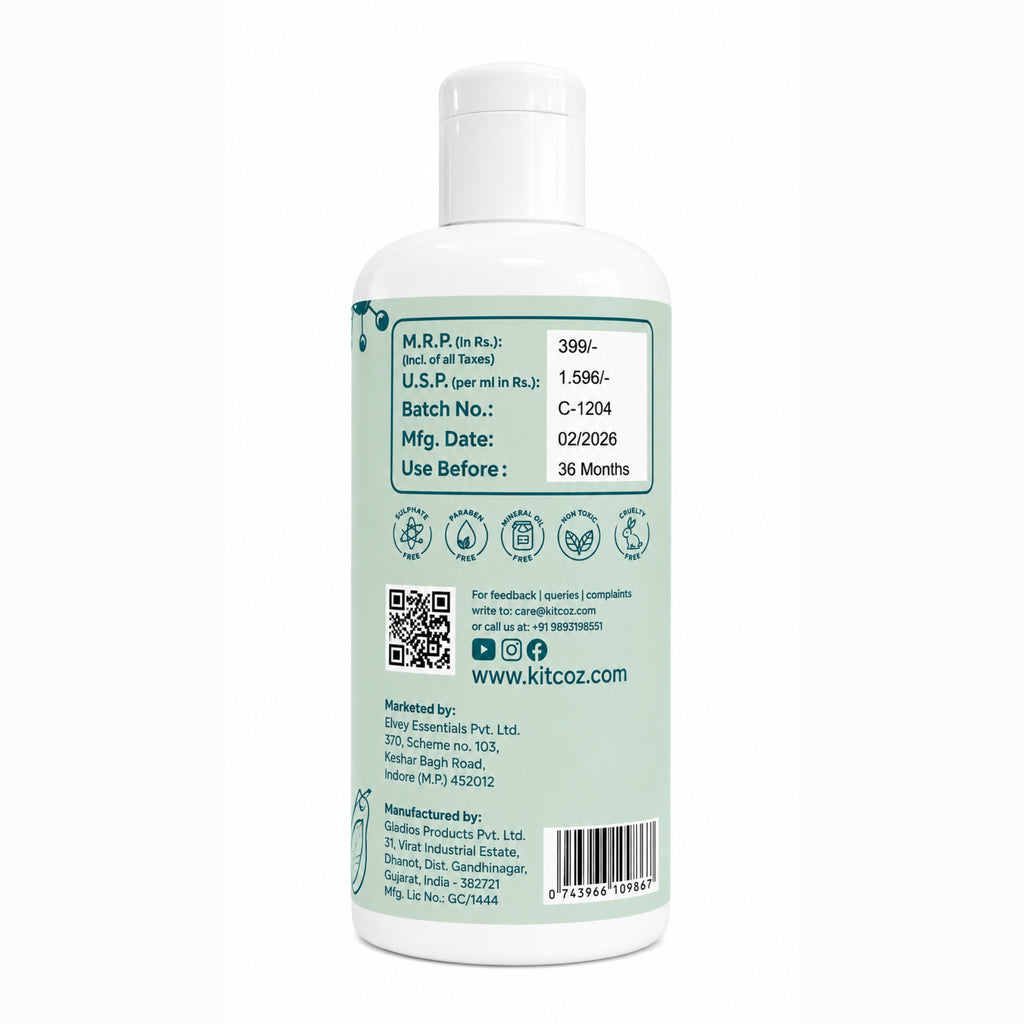 Anti Acne Exfoliating Body Wash (250ml)
