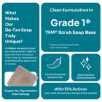2% Kojic Detan Scrub Soap (100g/Soap)