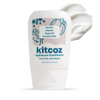 Kitcoz HydraLuxe Conditioner with Keratin, Peptides, Argan Oil & Coconut Milk for Intense Hydration,