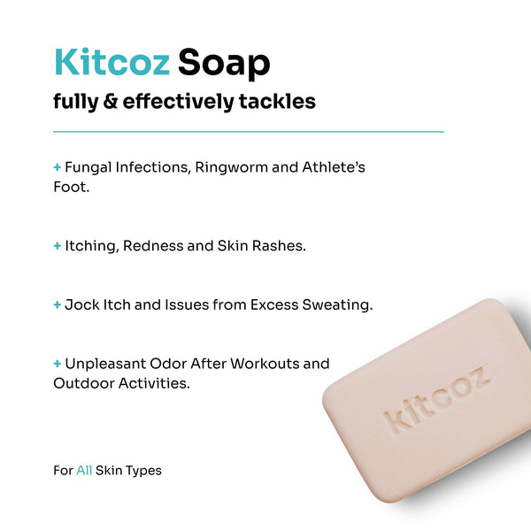 Anti Fungal & Bacterial Soap (75g/Soap)