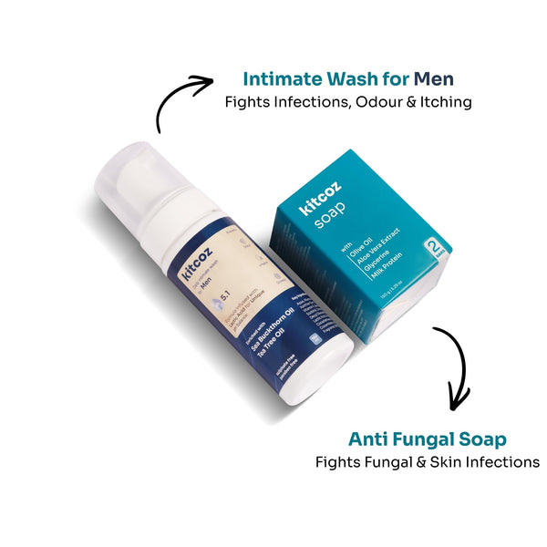 Intimate Hygiene & Fungal Defence Combo for Men