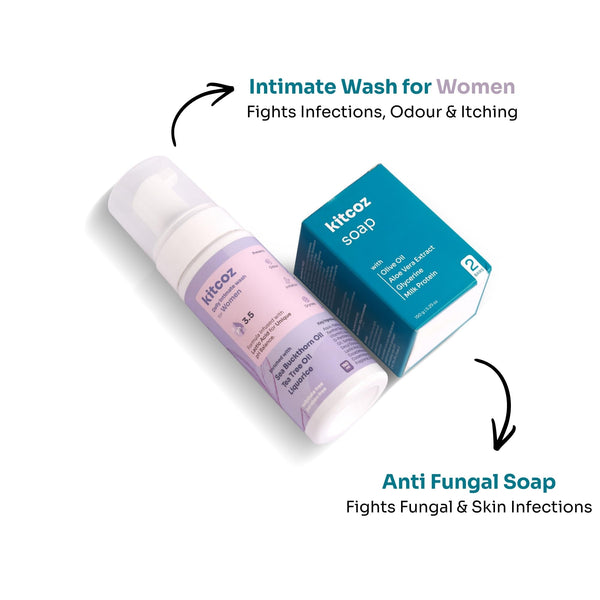 Intimate Hygiene & Fungal Defence Combo for Women