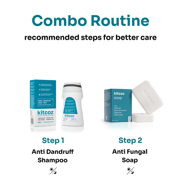 Anti Fungal Skin & Dandruff Control Combo