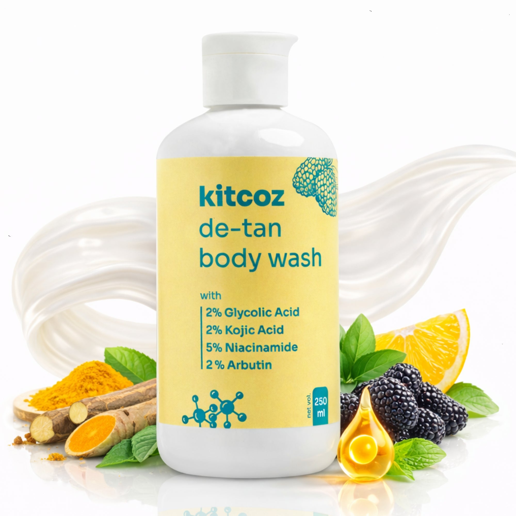 Detan Body Wash (250ml)