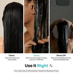 Kitcoz HydraLuxe Conditioner with Keratin, Peptides, Argan Oil & Coconut Milk for Intense Hydration,