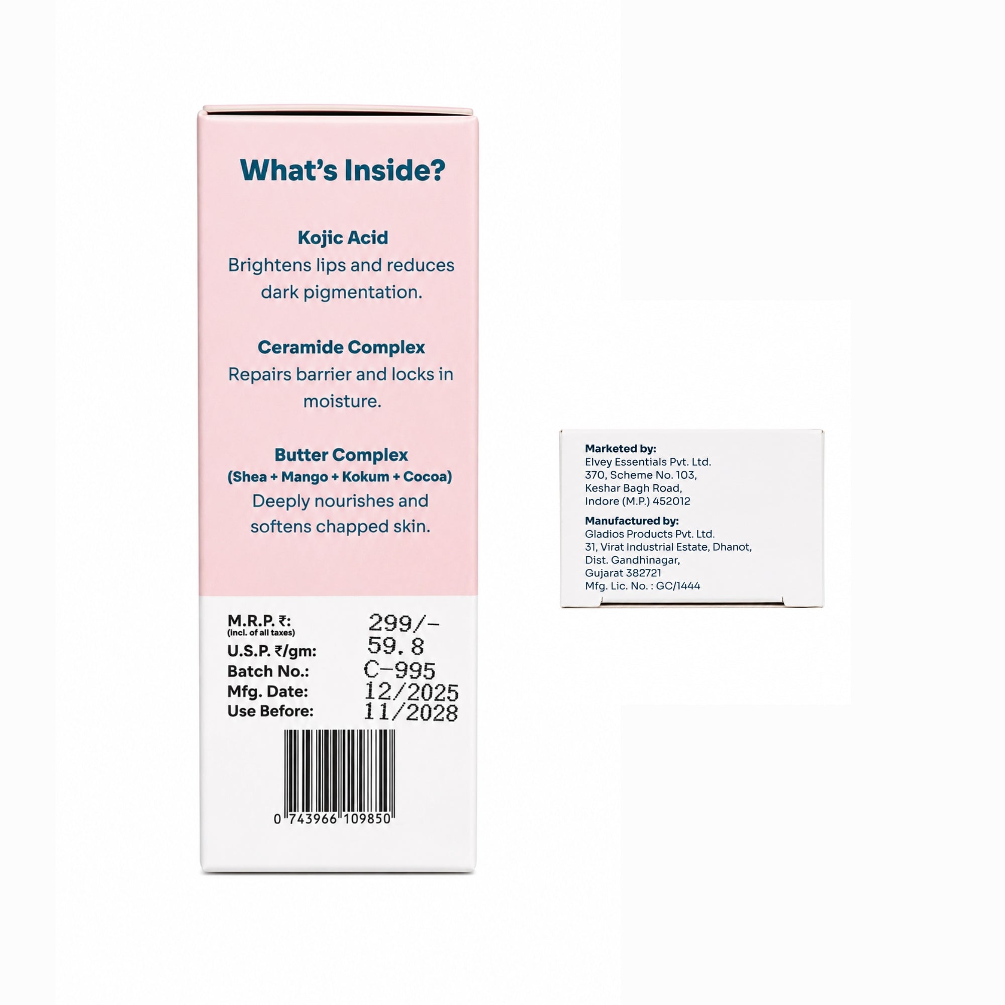 SPF 50 Tone Correcting Lip Balm - Tinted (5g)
